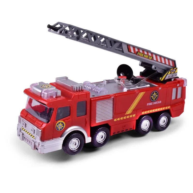 

CHILDREN'S Car E-Bike Toy Water Spouting Music Fire Truck Model Toy Car Stall Hot Selling Supply of Goods
