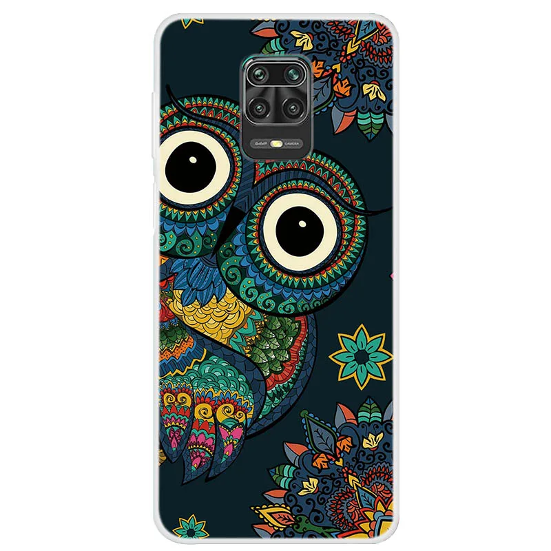 xiaomi leather case cover For Redmi Note 9 Pro Case Animals Painted Soft TPU Clear Phone Cases For Xiaomi Redmi Note 9S Note9 9Pro Back Cover Cute Coque xiaomi leather case cosmos blue Cases For Xiaomi