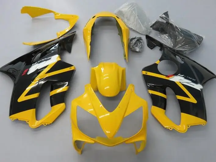 4Gifts New ABS Motorcycle whole Fairings Kit Fit For Honda CBR600 FS F4i 2004 2005 2006 2007 04 05 06 07 bodywork set yellow | Автомобили