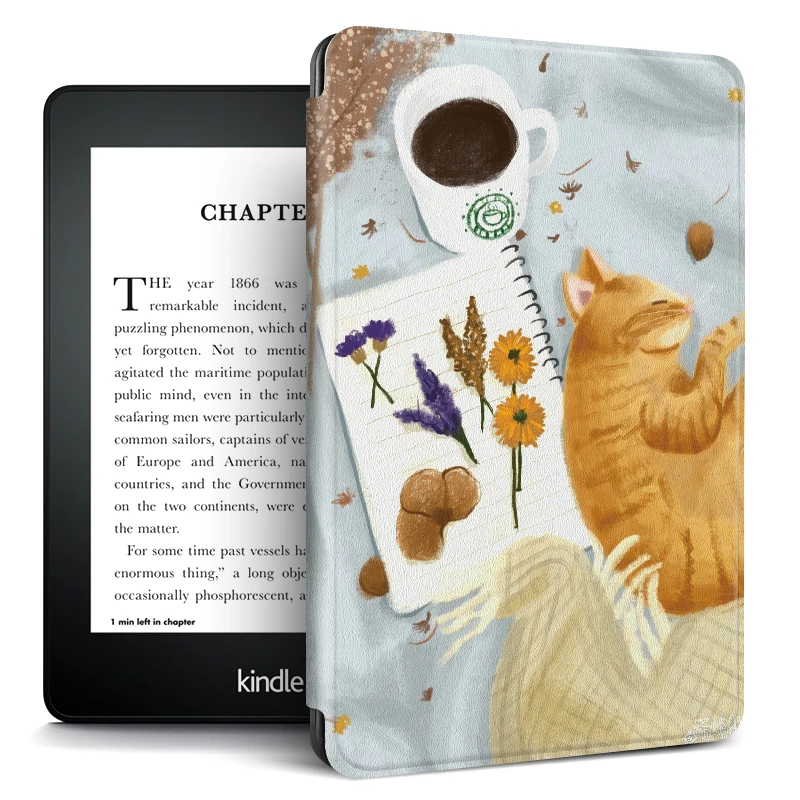Магнитный умный чехол для Amazon New Kindle Paperwhite, выпущенный чехол для Kindle Paperwhite 4 10th Generation Funda Case