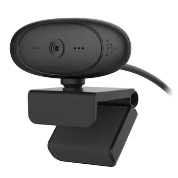 

1 Pc Web Camera with Microphone 1080P 2MP Auto Focus Web Cam Computer Camera Web Camera for Live Broadcast Net Course Netmeeting
