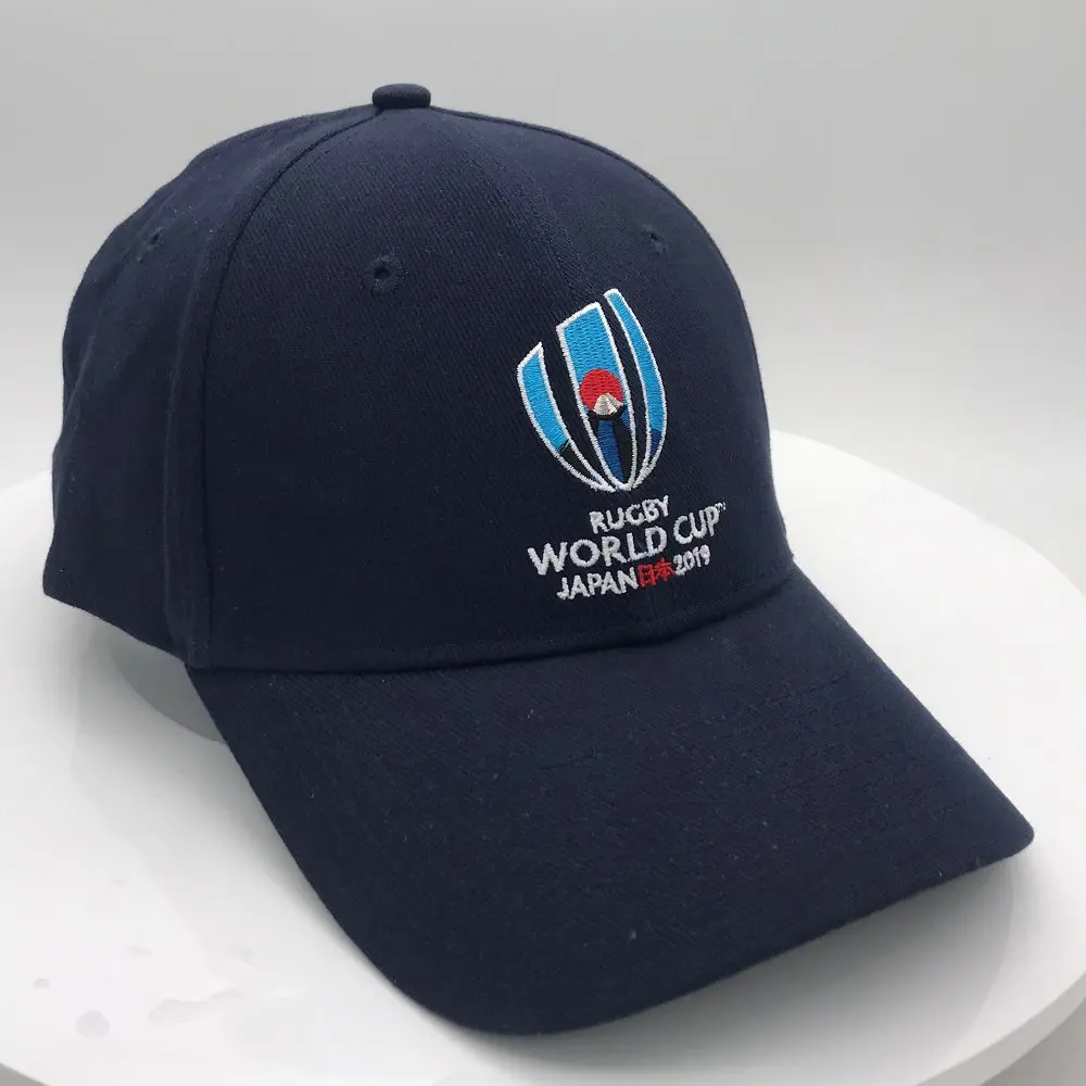 Embroidered custom logo baseball cap high quality wholesale hats
