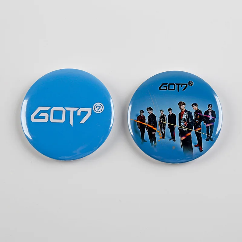 Got7 альбом Lullayb значки нагрудные булавки мешочек для брошек аксессуары BAMBAM S. COUPS JINYOUNG Mark YoungJae Jackson