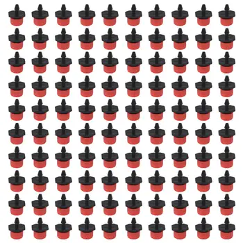 

100pcs Adjustable Dripper 0-70l/H for Irrigation Sprinklers Watering Garden Watering Tools