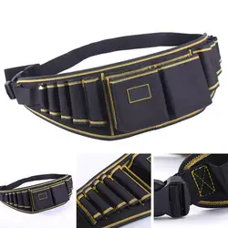 Bolsa de cinturón de herramientas multifunción, herramientas de reparación, bolsa de herramientas de tela Oxford, llave inglesa, alicates de bolsillo, almacenamiento, W1C2