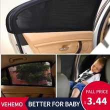 2 шт. автомобильный солнцезащитный козырек с защитой от ультрафиолетовых лучей для автомобиля, занавеска для окна автомобиля, солнцезащитный козырек для бокового окна, летняя Защитная оконная пленка