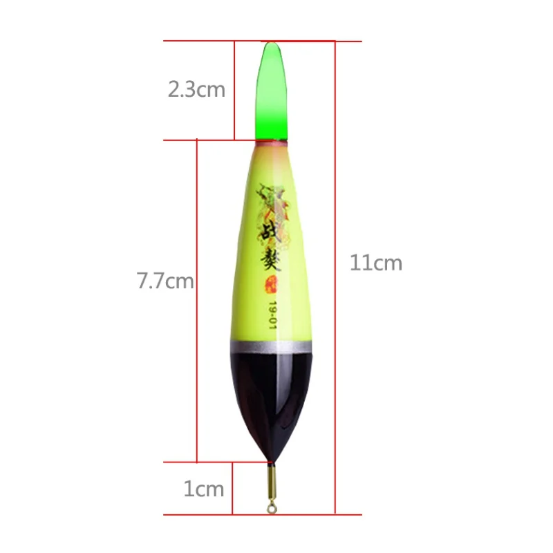 LED Electric Float Light Fishing Tackle Fishing Float Luminous Electronic Fish Buoys With Battery Nighting Fishing Accessories