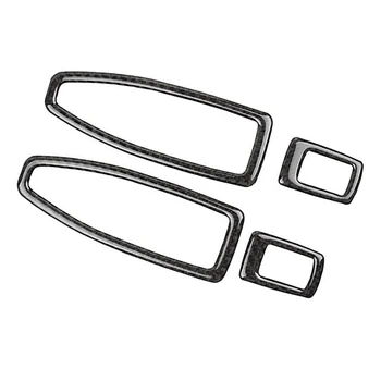 

Carbon Fiber Door and Window Button Switch Frame Sticker Moulding, Door Key Frame Accessories, For F20 F30 F34 F36 F80