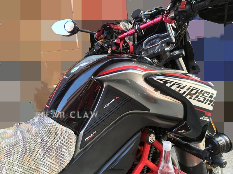 Для Honda CB190X cb190x высокое качество бак мотоцикла тяги Сторона Pad газа топлива колено Ручка Наклейка