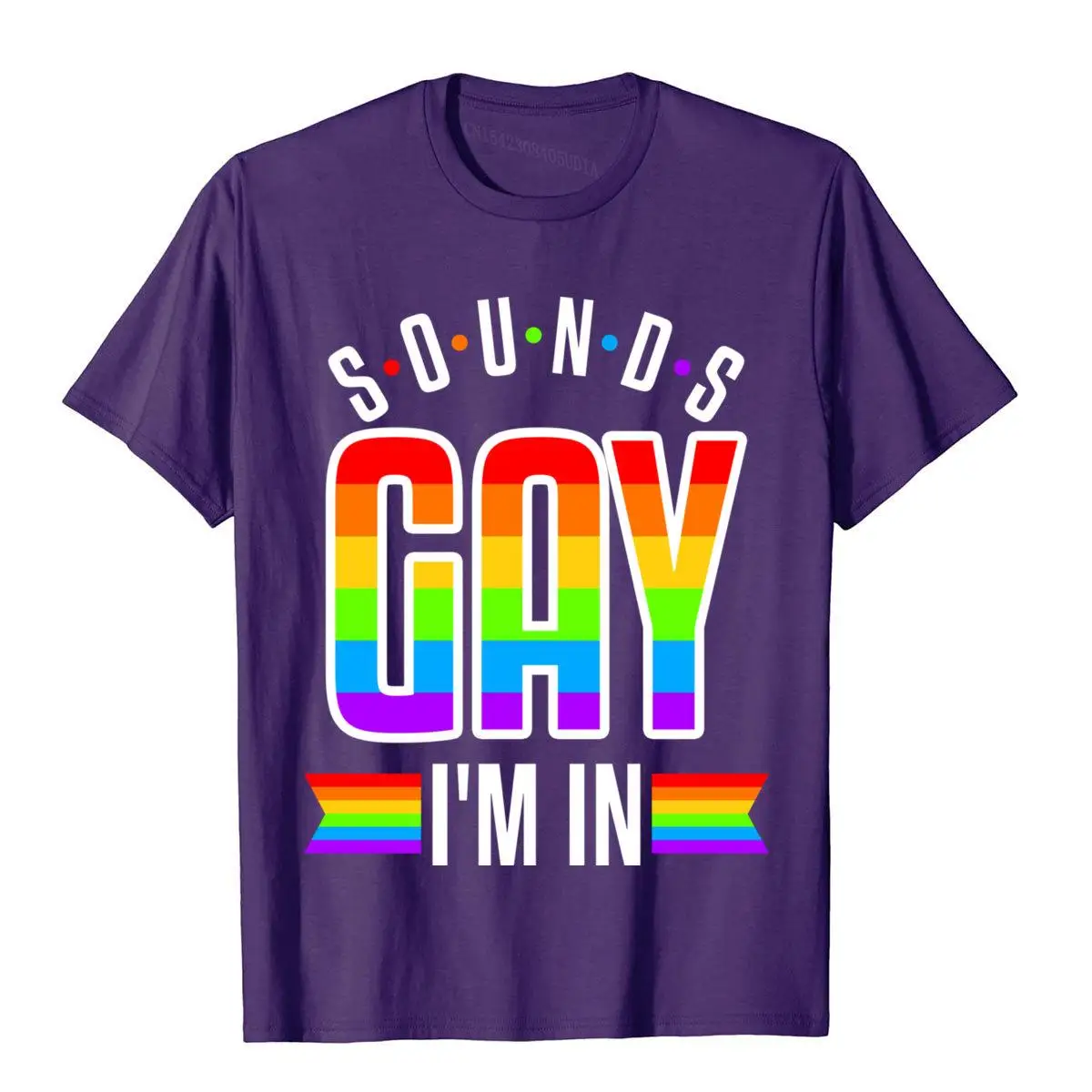 Sounds Gay Funny Pride LGBT Gift Lesbian Christmas Gift Pullover Hoodie__B12896purple