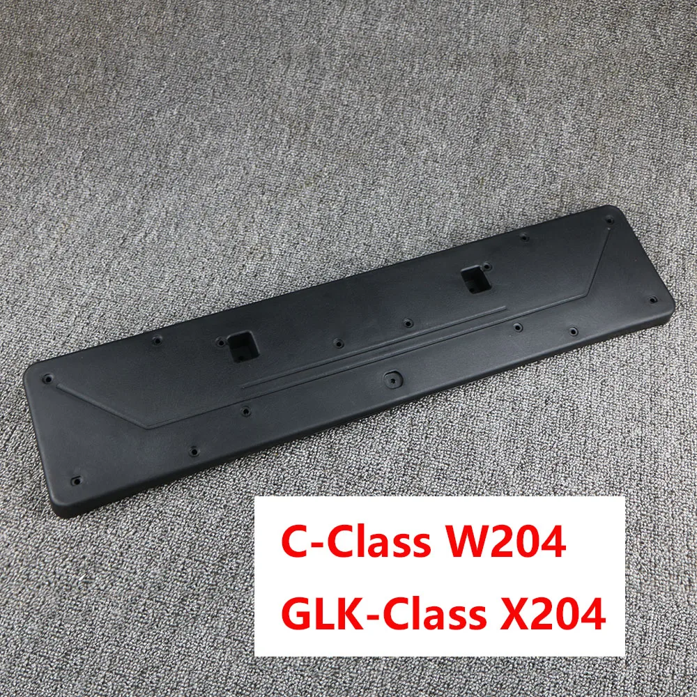 

2048850281 New Holder License Plate Front Bumper License Plate Bracket Support For Mercedes-Benz C-Class W204 GLK X204
