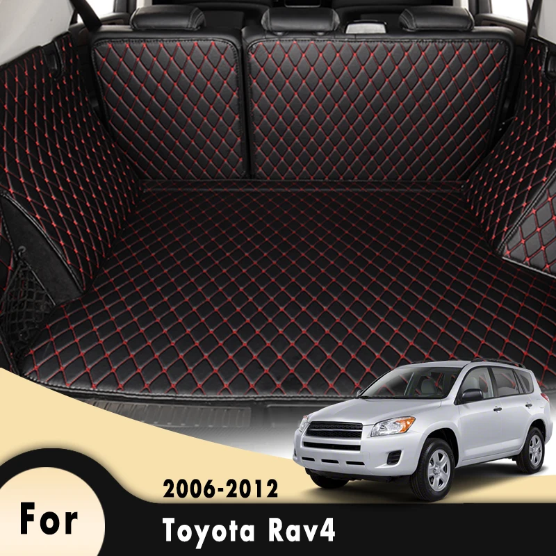

Car Cargo Liner Floor Trunk Carpet Floorliners Auto Interior Accessories For Toyota RAV4 IV XA40 2013 2014 2015 2016 2017 2018