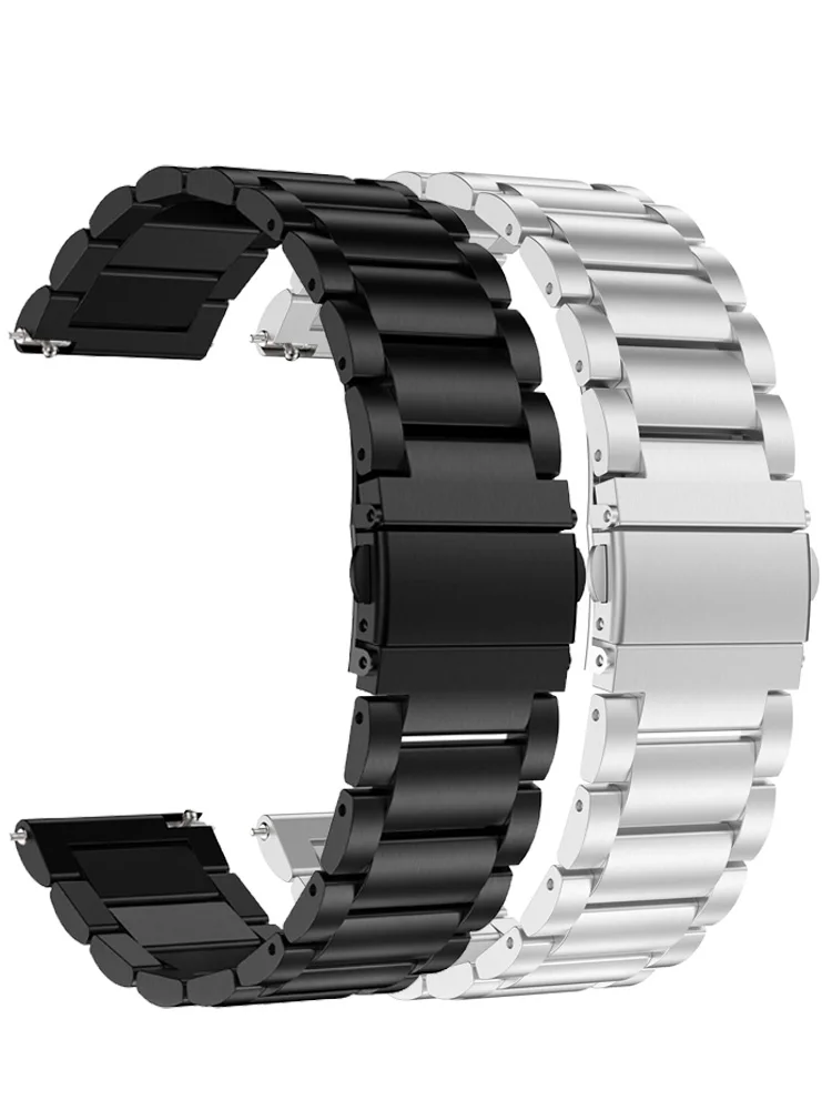 Для samsung Galaxy Watch 42 мм Active 2 40 мм 44 мм ремешок из нержавеющей стали металлический Миланский Браслет ремешок для часов браслет gear S2