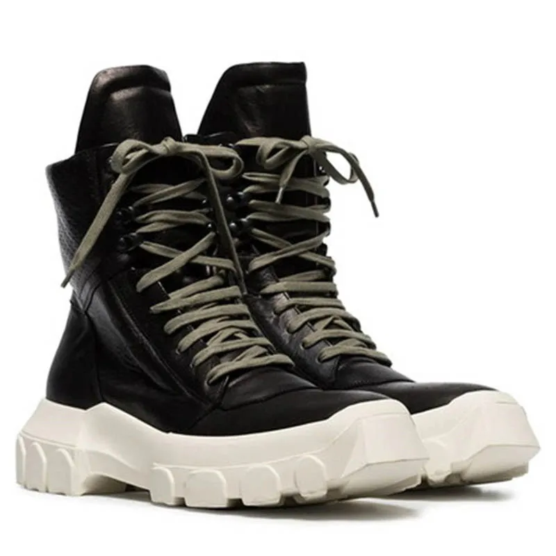 

Fashion Warm Casual Men 2019 Boots Winter Leather Botas Hombre Timber Ankle Boots Outdoor Man Motorcycle Boots 7#20/15D50