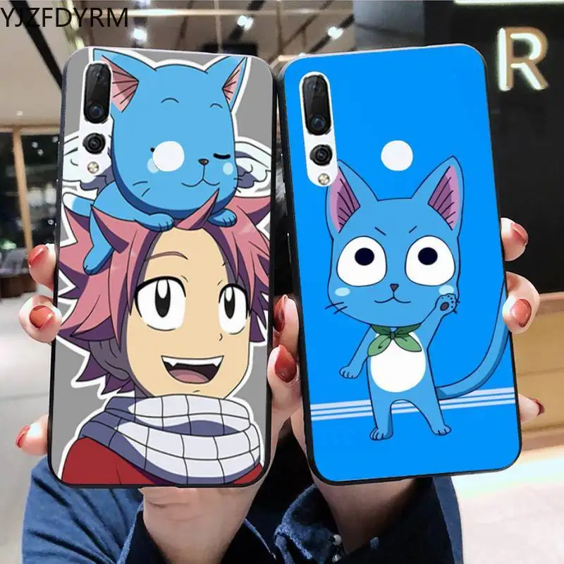 

Happy Felice Fairy Tail Phone Case Huawei Y6P Y8S Y8P Y5II Y5 Y6 2019 P Smart Prime Pro