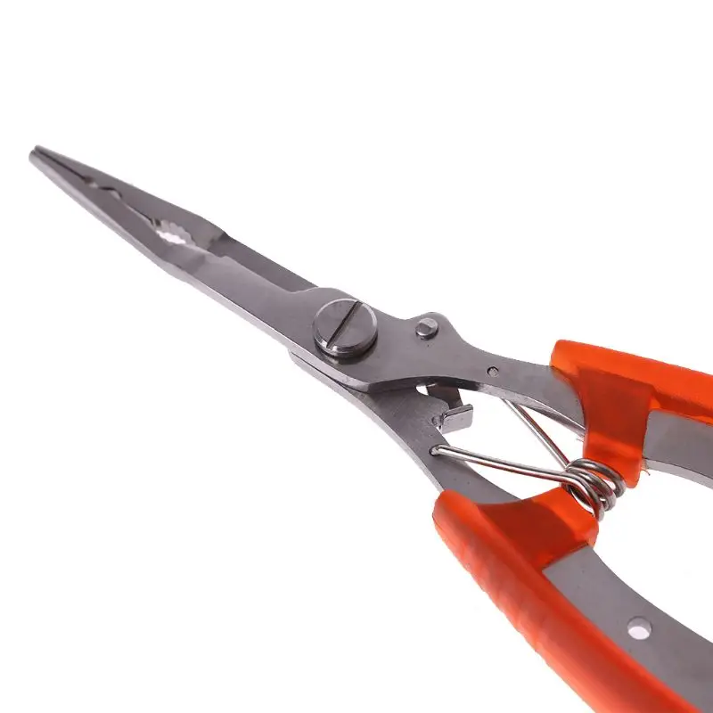 

Fishing Pliers Split Ring Hook Remover Scissors Grips Fish Tackle Y4UB