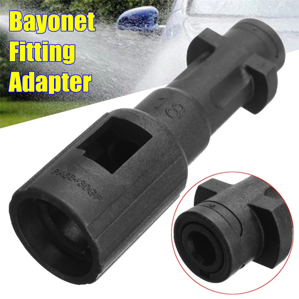 1x Bayonet Fitting Adapter For Lavor Nilfisk To Karcher K Series Pressure Washer 