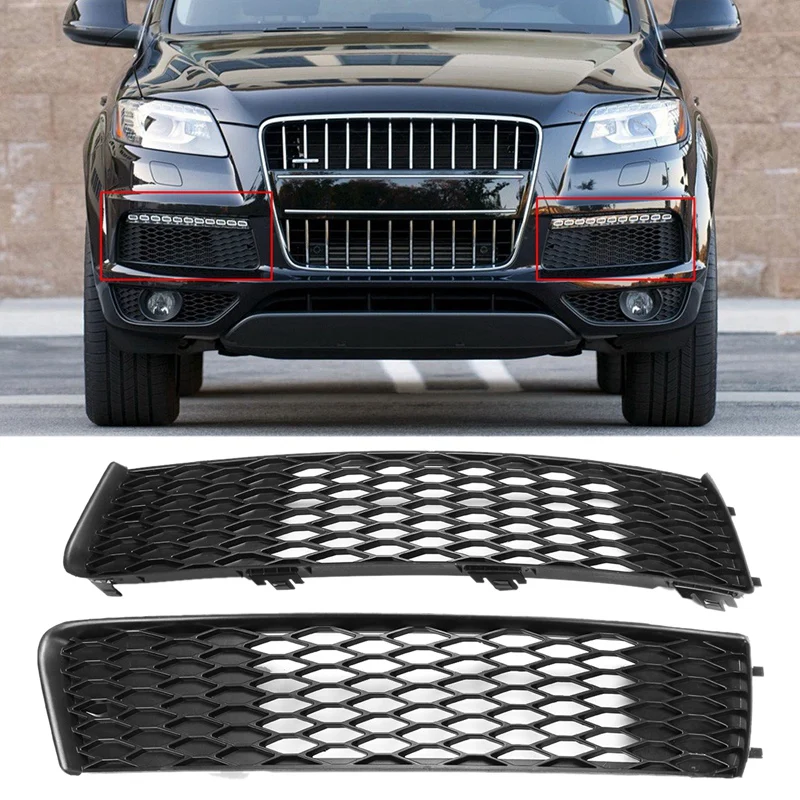 

Car Front Bumper Fog Light Grille Cover for Audi Q7 S LINE 2009-2015 4L0807697B