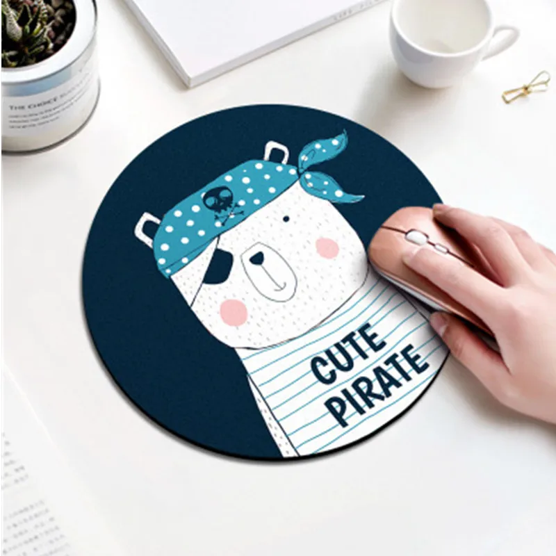 

2019 New Fashion Cartoon Animal Lovely Pattern Rubber Mouse Pad Small 20x20 Cm Office Computer Mousepad Notebook Laptop Cute Mat
