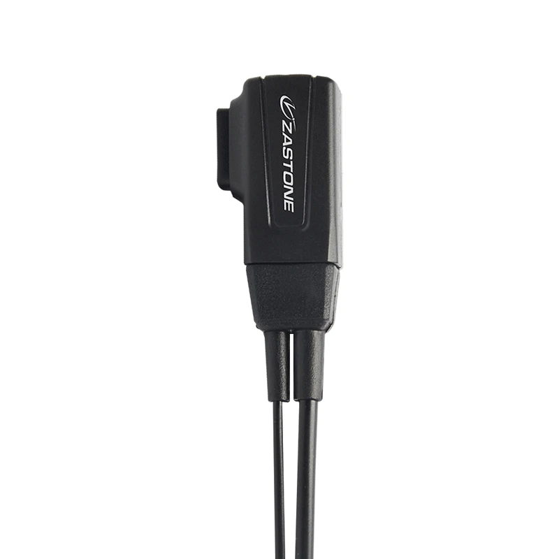 Zastone Walkie Talkie Earpiece 2 Pin K Plug PTT