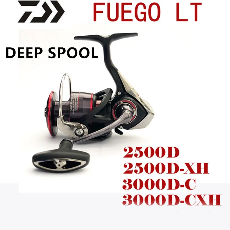 Новая Рыболовная катушка DAIWA FUEGO LT 2500D XH 3000D C CXH глубокая 5 3: 1/6.2:1