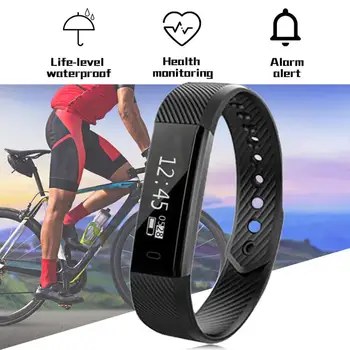 

Fashion smart watch 2020 Smart Bracelet Heart Rate Monitor Fitness Tracker Step Counter Band Alarm Clock Vibrating Wristband