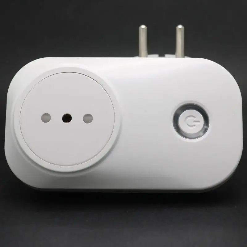 ALLOYSEED WiFi интеллектуальная розетка Беспроводная розетка для Google Home Alexa Голосовое управление Установка времени измерение электроэнергии