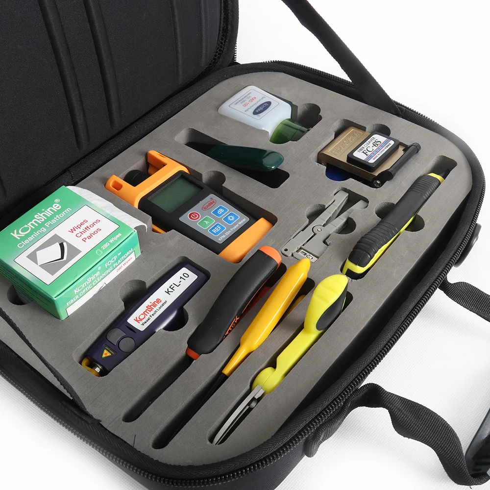 KomShine KFH-11D Basic Fiber Optic Tool Kit with