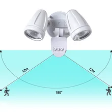 220 В светодиодный детектор безопасности настенный светильник датчик движения наружный прожектор светильник IP54 Водонепроницаемый COB инфракрасный индукционный светильник Новинка