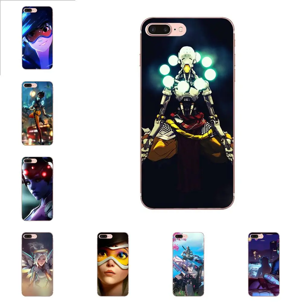 Overwatchs трассировщик 76 Pharah Ow Genji для Galaxy Alpha Note 10 Pro A10 A20 A20E A30 A40 A50 A60 A70 A80 A90 M10 M20 M30 M40 |