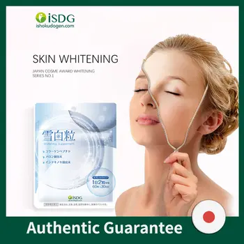 

ISDG Whitening Pills Whiten Skin Collagen to Improve the Structure of Skin Lighten Specks and Smooth wrinkles. 60 Counts