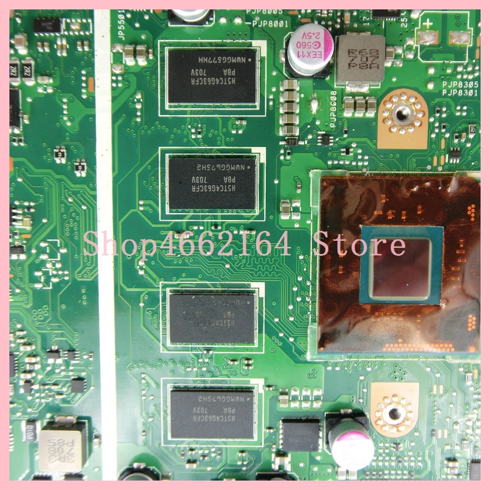 X541SA материнская плата N3060 cpu 4 Гб ram REV 2,0 для ASUS X541 X541S X541SA Материнская плата ноутбука 90NB0CH0-R00010 тест ОК