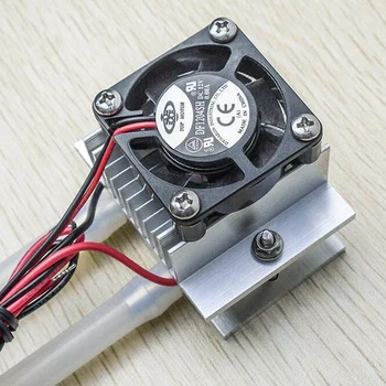 

New DIY Kit TEC1-12706 Thermoelectric Peltier Module Water Cooler Cooling System 60W