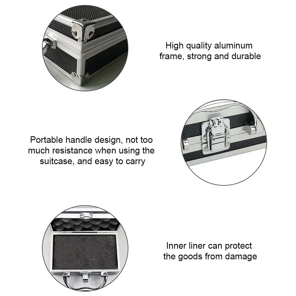 Алюминиевый ящик для инструментов портативное оборудование для безопасности ящик для инструментов чемодан Многофункциональный профиль ящик для инструментов аппаратный ящик для инструментов