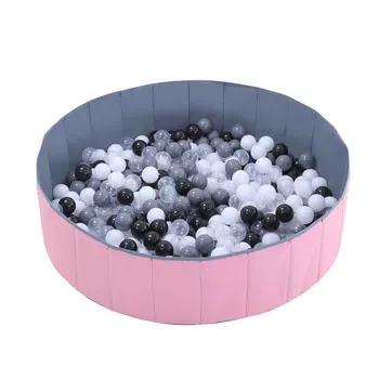 

Infant Kids Play Foldable Playpen Safety Yard Tent Washable Fence Indoor Outdoor Baby Ball Pool Soft Portable Round Room Decor