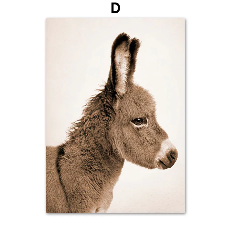 Farm-Animals-Cow-Horse-Rabbit-Sheep-Donkey-Wall-Art-Canvas-Painting-Nordic-Posters-And-Prints-Wall (6)
