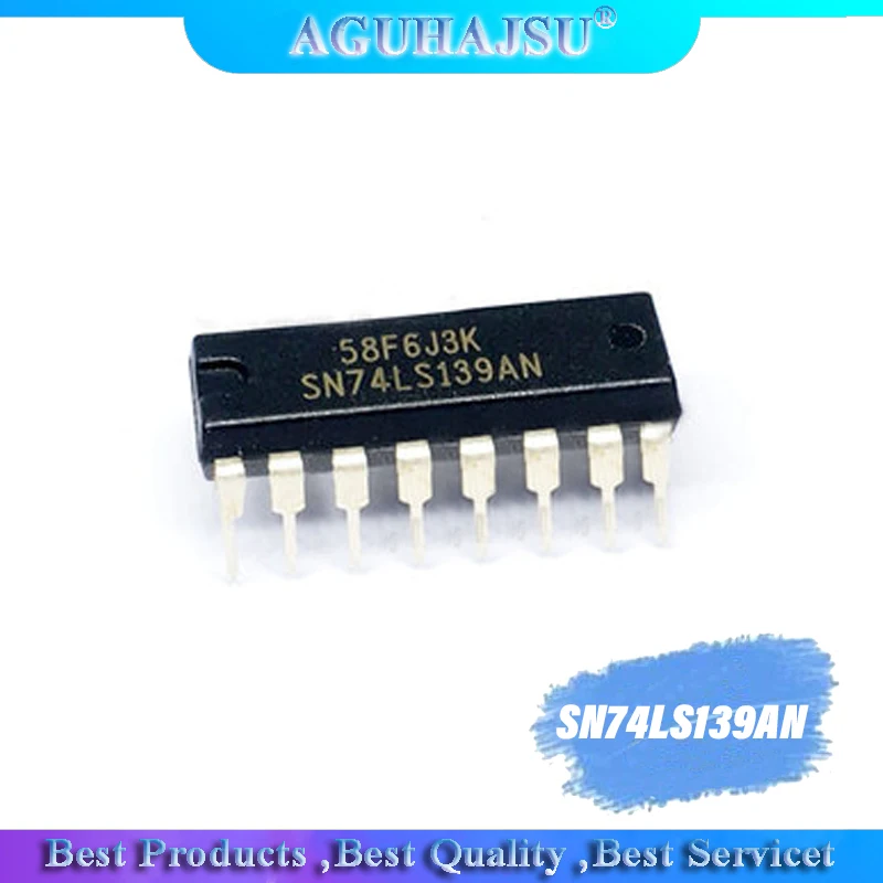 74LS139=SN74LS139AN Demuxen DIP-16 Texas Rohs Set Aus 6 74LS139=SN74LS139AN Demuxen DIP-16 Texas Rohs Set Aus 6