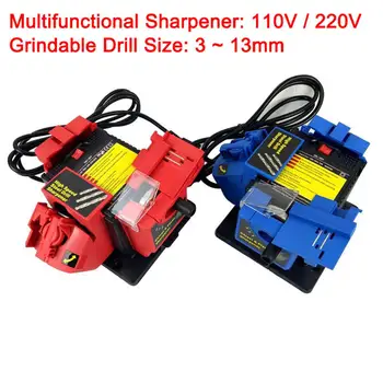 

Multifunction Electric Knife Sharpener Drill Sharpening Machine Knife & Scissor Sharpener Power Household Grinding Tools D11