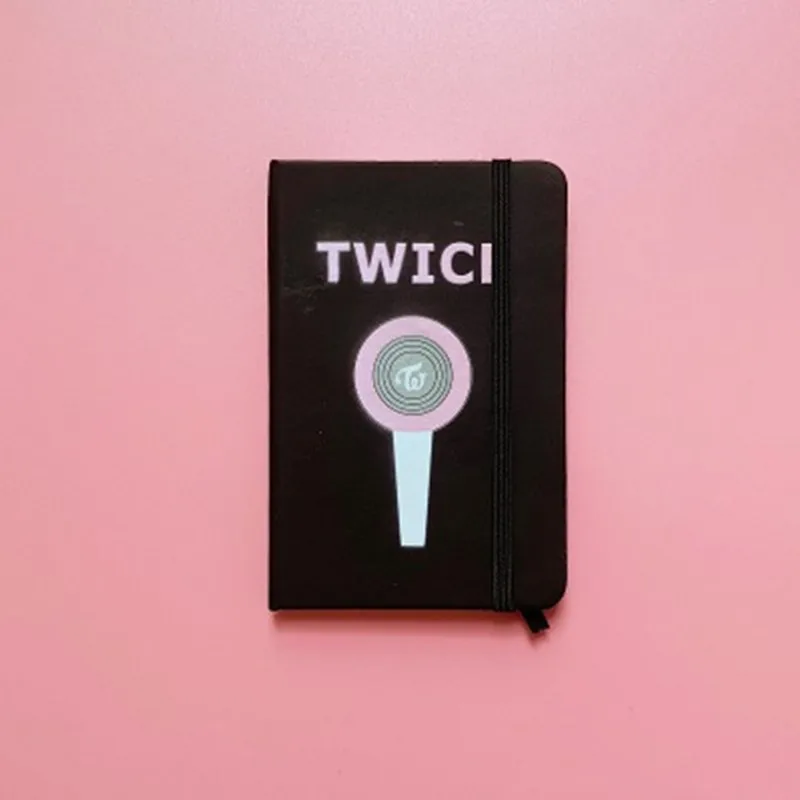 Seventeen IZONE Got7 BlackPink Twice TXT Ноутбук PU школьные принадлежности карманная Книга S. COUPS JUN JEONGHAN JISOO MOMO MINA - Цвет: Twice