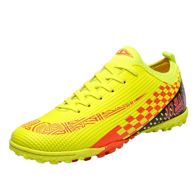 yellow turf shoes