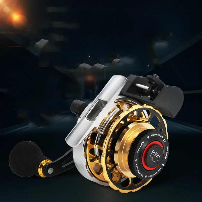  3.6:1 Gear Ratio BB All Metal Fishing Reels Left / Right Hand Handle Front Raft Wheel Pesca Winter 