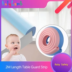 Bande de Protection pour enfants, 2M de long, produits de sécurité pour bébé, bord en verre, coin de meuble, sécurité château pour enfants 