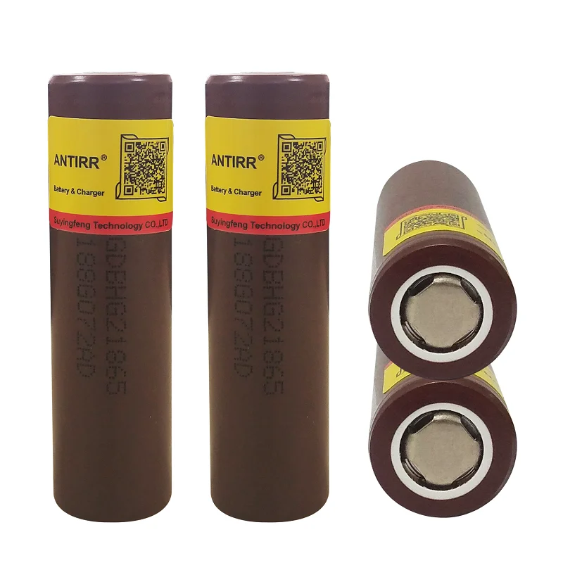 Оригинальная 18650 аккумуляторная батарея для LG HG2 18650 3000 mAh литиевая батарея для использования электронной сигареты - Цвет: four pcs