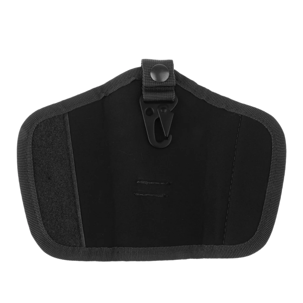 Black Oxford Silent Key Holder нейлоновый чехол с закрылками и петлей для ремня - Цвет: Black
