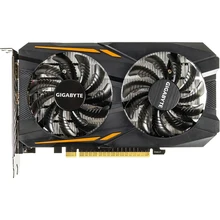 Видеокарта Gigabyte PCI-E GV-N1050OC-2GD NV GTX1050 2048Mb 128b GDDR5 1379/7008 DVIx1/HDMIx1/DPx1/HD