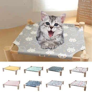 

Summer Cat Hammock Bed Pet House For Dogs And Cats Puppy Lazy Mat Cushion Lounger For Kitten Cottages Pet Sleeping Supplies