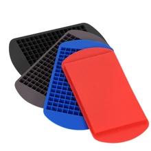 160 сетки DIY силиконовые формы для льда, лоток для льда, решетка для льда, ящик для кухни, инструмент для льда, силиконовая Экологичная форма для льда