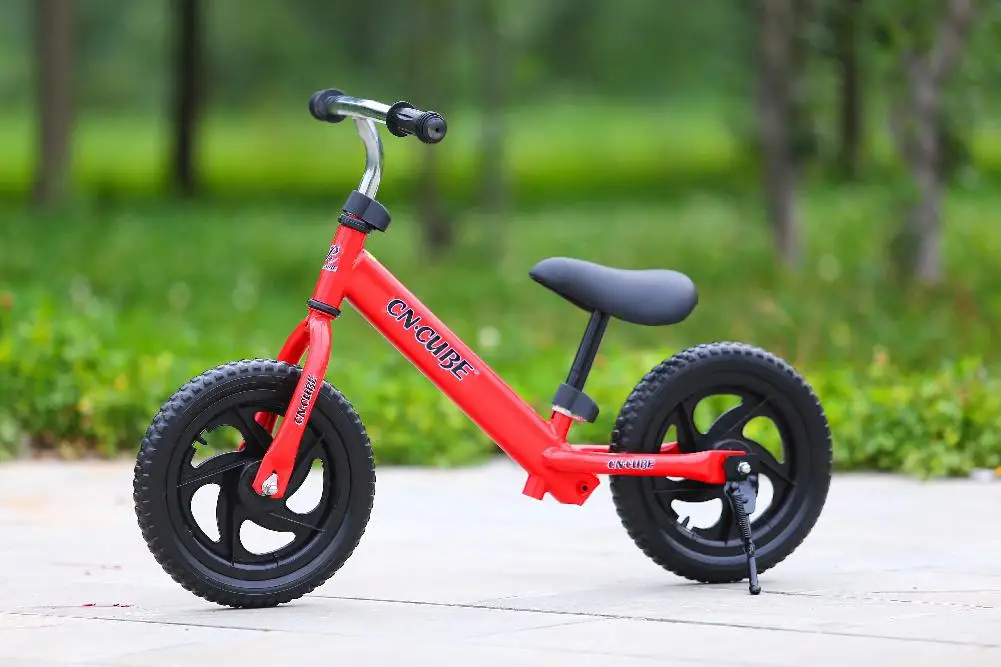 HobbyLane 12 Inch Children Two-wheeled Bicycle Walker Balance Training Bike with Adjustable Handlebar and Saddle