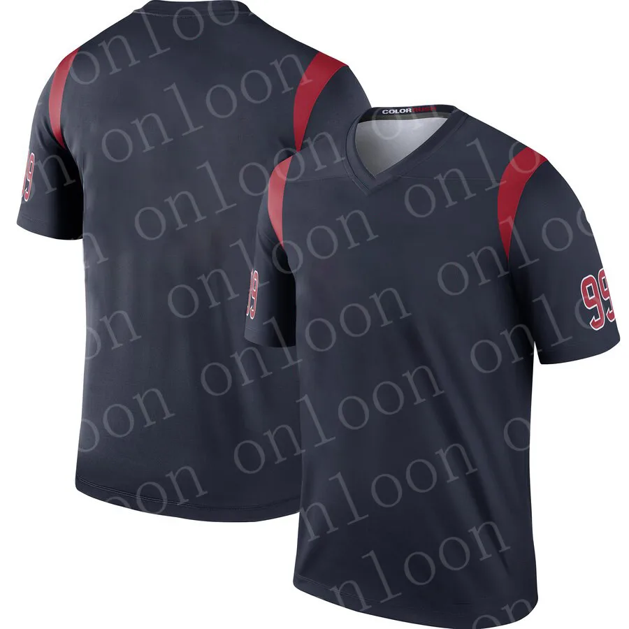 

New Mens Sports Houston Fans Jersey J.J. Watt Deshaun Watson Deandre Hopkins Jerry Rice Tyrann Mathieu Ed Reed Blue Color Jersey