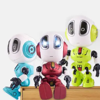 

GloryStar Intelligent Touch Sensitive Alloy Robot with Voice Recognition Record Interactive Toy Random Color